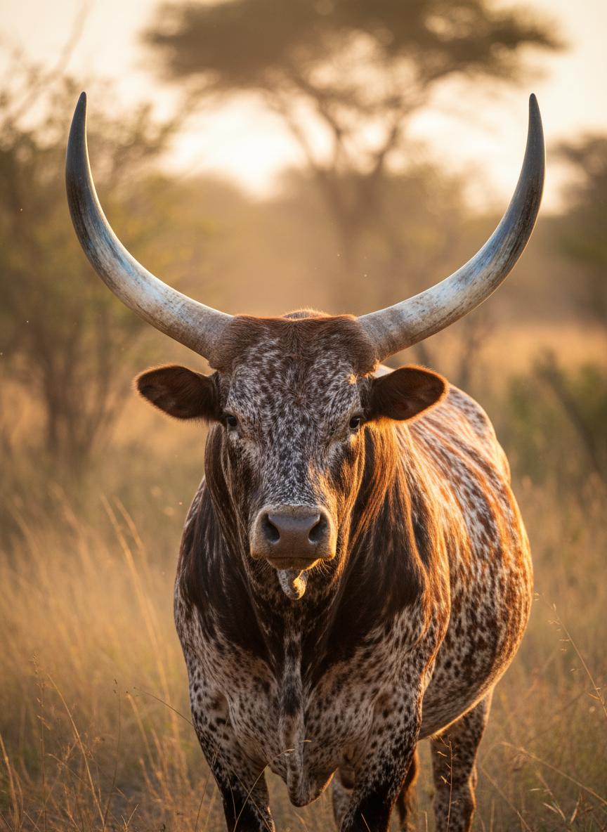 Nguni Bull Portrait